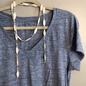 Maternity T-shirt Heather Blue XL Soft